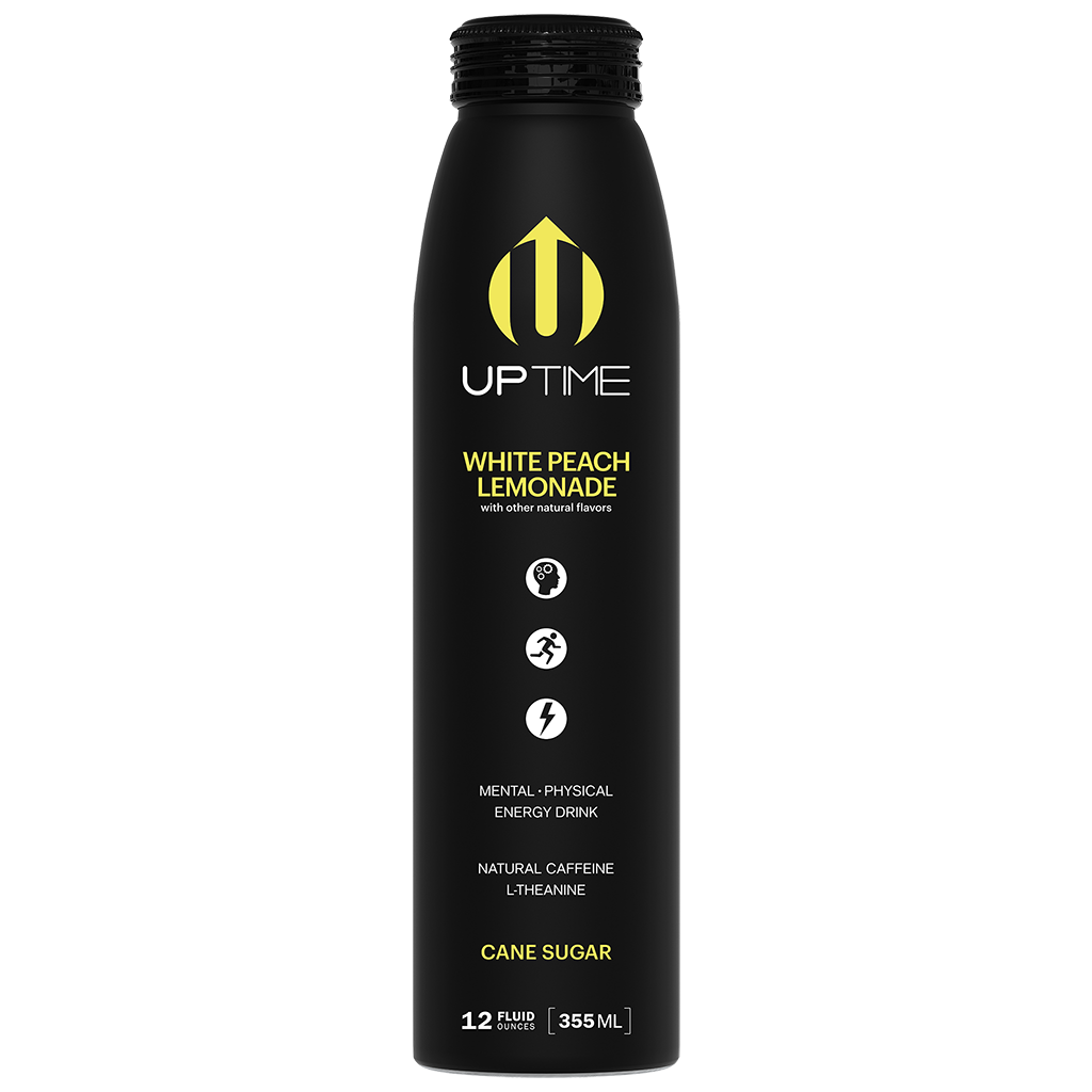 White Peach Lemonade Cane Sugar 12 Pack